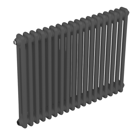 Sealey Baridi Horizontal Traditional 2 Column Radiator 600 x 832mm – Anthracite Model No-DH358