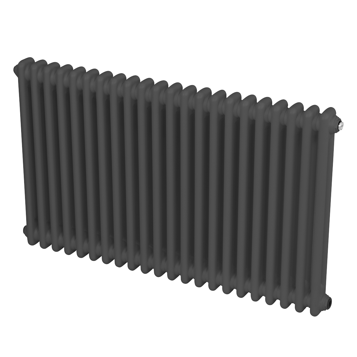 Sealey Baridi Horizontal Traditional 2 Column Radiator 600 x 1012mm – Anthracite Model No-DH359