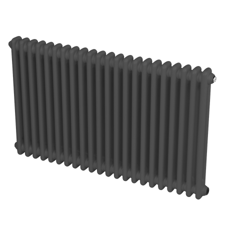 Sealey Baridi Horizontal Traditional 2 Column Radiator 600 x 1012mm – Anthracite Model No-DH359
