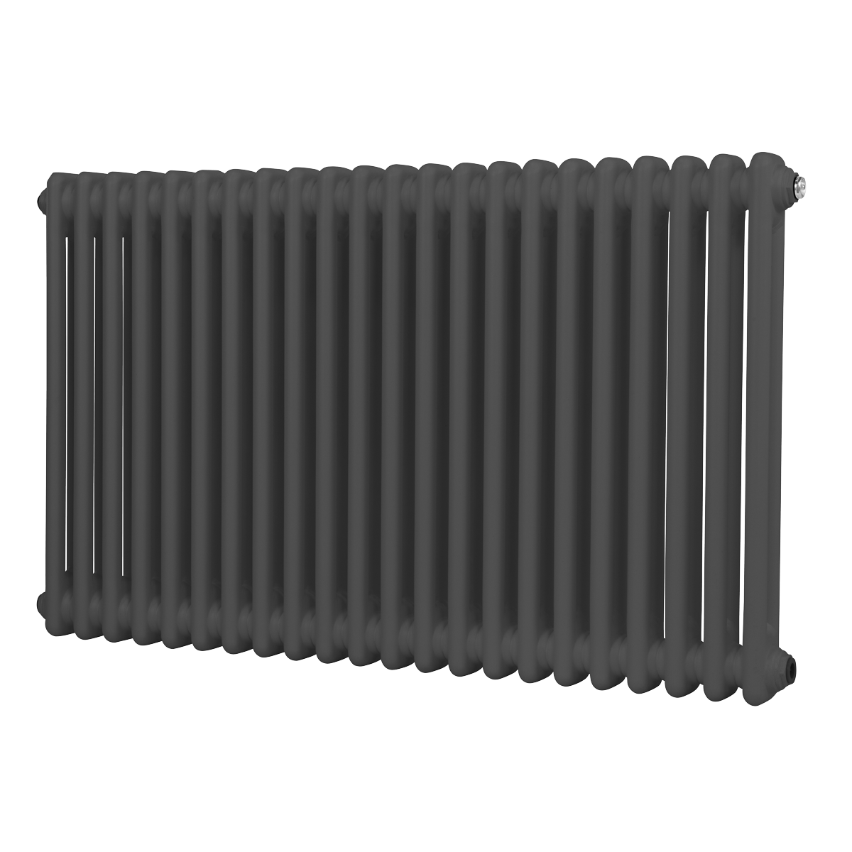 Sealey Baridi Horizontal Traditional 2 Column Radiator 600 x 1012mm – Anthracite Model No-DH359
