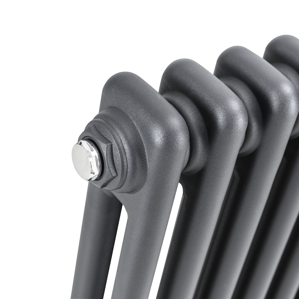 Sealey Baridi Horizontal Traditional 2 Column Radiator 600 x 1147mm – Anthracite Model No-DH360