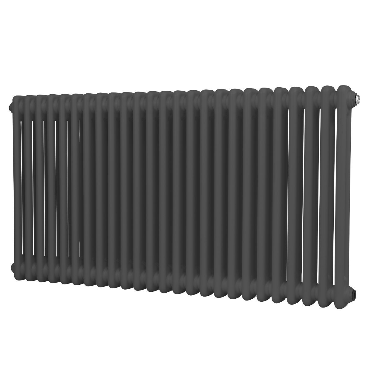 Sealey Baridi Horizontal Traditional 2 Column Radiator 600 x 1147mm – Anthracite Model No-DH360