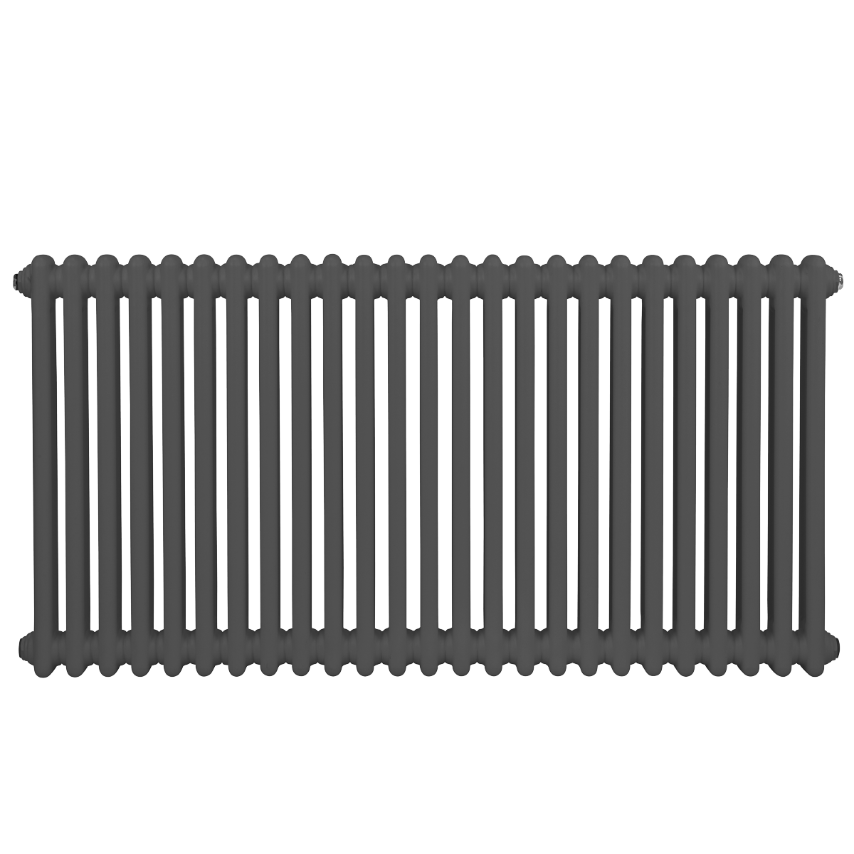 Sealey Baridi Horizontal Traditional 2 Column Radiator 600 x 1147mm – Anthracite Model No-DH360