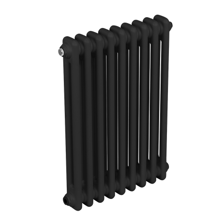 Sealey Baridi Horizontal Traditional 2 Column Radiator 600 x 427mm – Black Model No-DH361