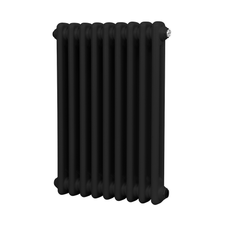 Sealey Baridi Horizontal Traditional 2 Column Radiator 600 x 427mm – Black Model No-DH361