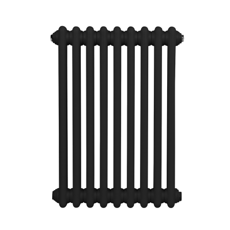 Sealey Baridi Horizontal Traditional 2 Column Radiator 600 x 427mm – Black Model No-DH361