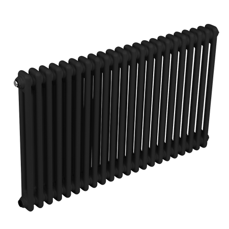 Sealey Baridi Horizontal Traditional 2 Column Radiator 600 x 1012mm – Black Model No-DH364