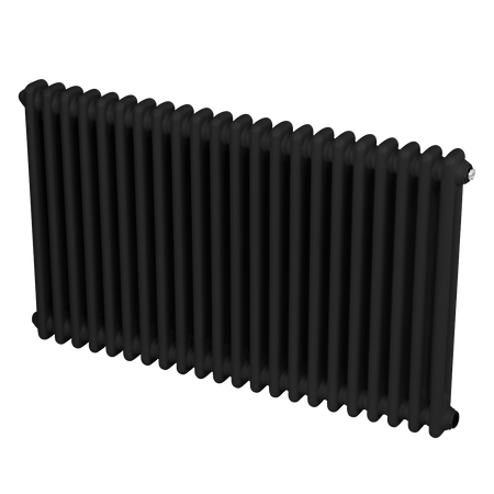 Sealey Baridi Horizontal Traditional 2 Column Radiator 600 x 1012mm – Black Model No-DH364