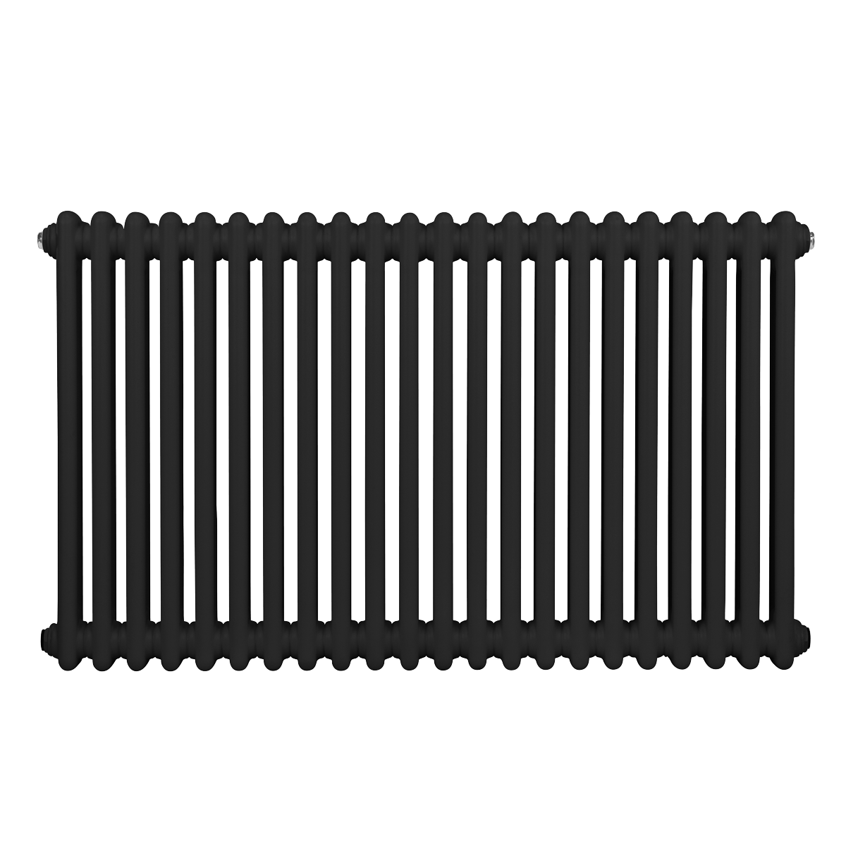 Sealey Baridi Horizontal Traditional 2 Column Radiator 600 x 1012mm – Black Model No-DH364