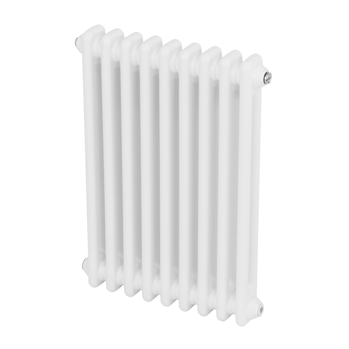 Sealey Baridi Horizontal Traditional 2 Column Radiator 600 x 427mm – White Model No-DH366
