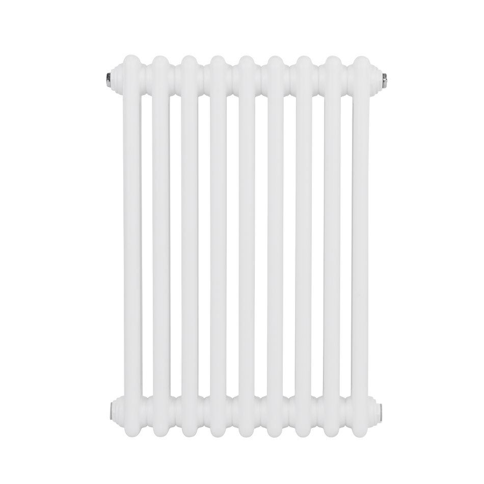 Sealey Baridi Horizontal Traditional 2 Column Radiator 600 x 427mm – White Model No-DH366