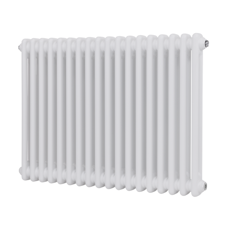 Sealey Baridi Horizontal Traditional 2 Column Radiator 600 x 832mm – White Model No-DH368