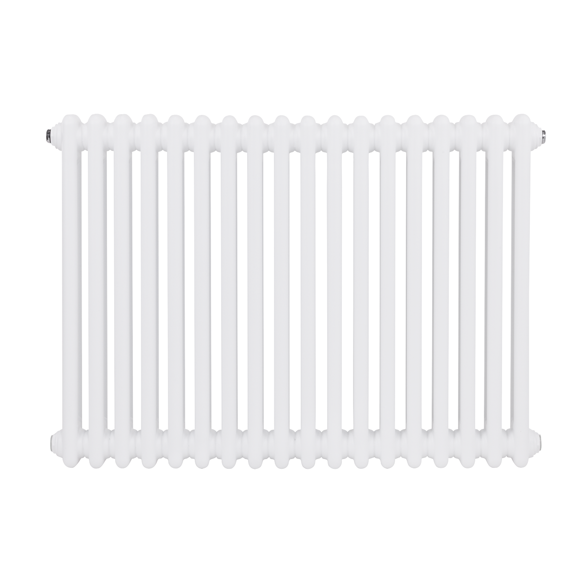 Sealey Baridi Horizontal Traditional 2 Column Radiator 600 x 832mm – White Model No-DH368