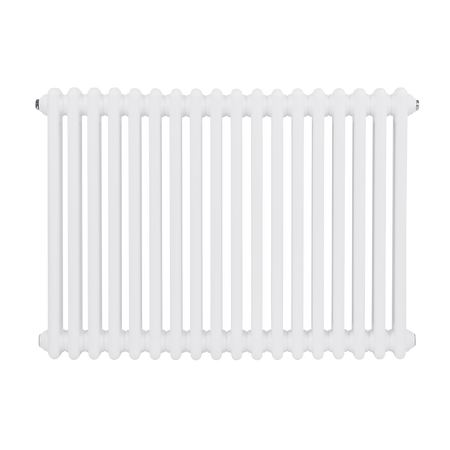 Sealey Baridi Horizontal Traditional 2 Column Radiator 600 x 832mm – White Model No-DH368