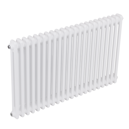 Sealey Baridi Horizontal Traditional 2 Column Radiator 600 x 1012mm – White Model No-DH369