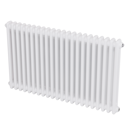 Sealey Baridi Horizontal Traditional 2 Column Radiator 600 x 1012mm – White Model No-DH369