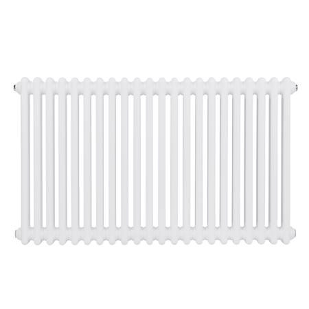 Sealey Baridi Horizontal Traditional 2 Column Radiator 600 x 1012mm – White Model No-DH369