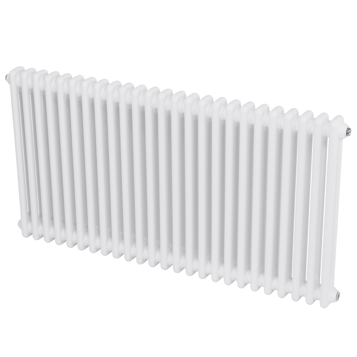 Sealey Baridi Horizontal Traditional 2 Column Radiator 600 x 1147mm – White Model No-DH370