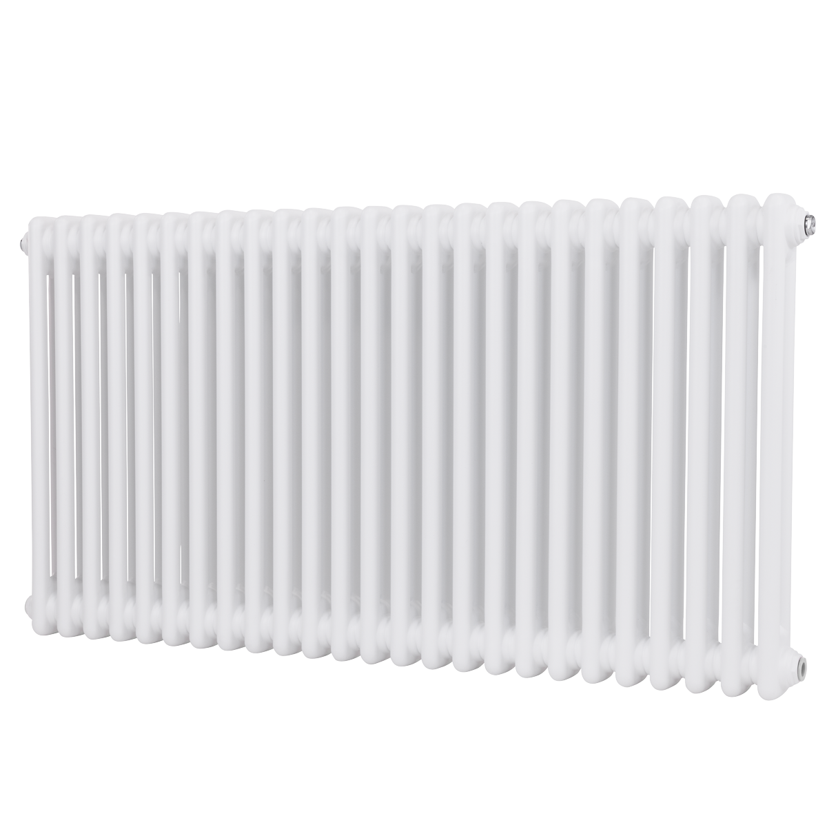 Sealey Baridi Horizontal Traditional 2 Column Radiator 600 x 1147mm – White Model No-DH370