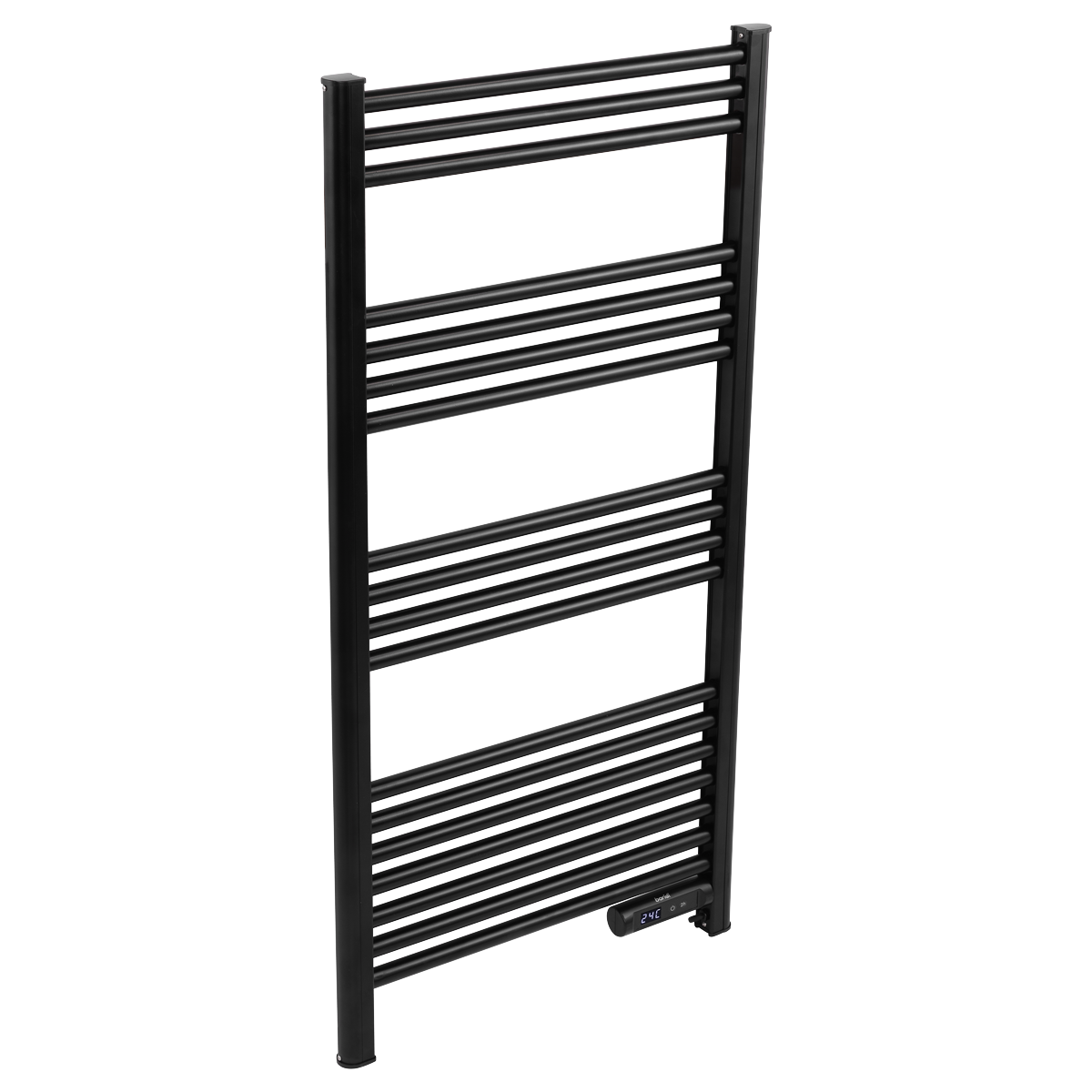 Sealey Baridi Electric Heated Towel Rail 1085 x 535mm with LED Display – Black Model No-DH371