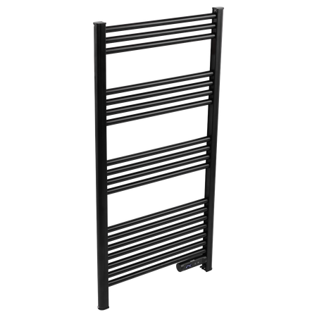 Sealey Baridi Electric Heated Towel Rail 1085 x 535mm with LED Display – Black Model No-DH371