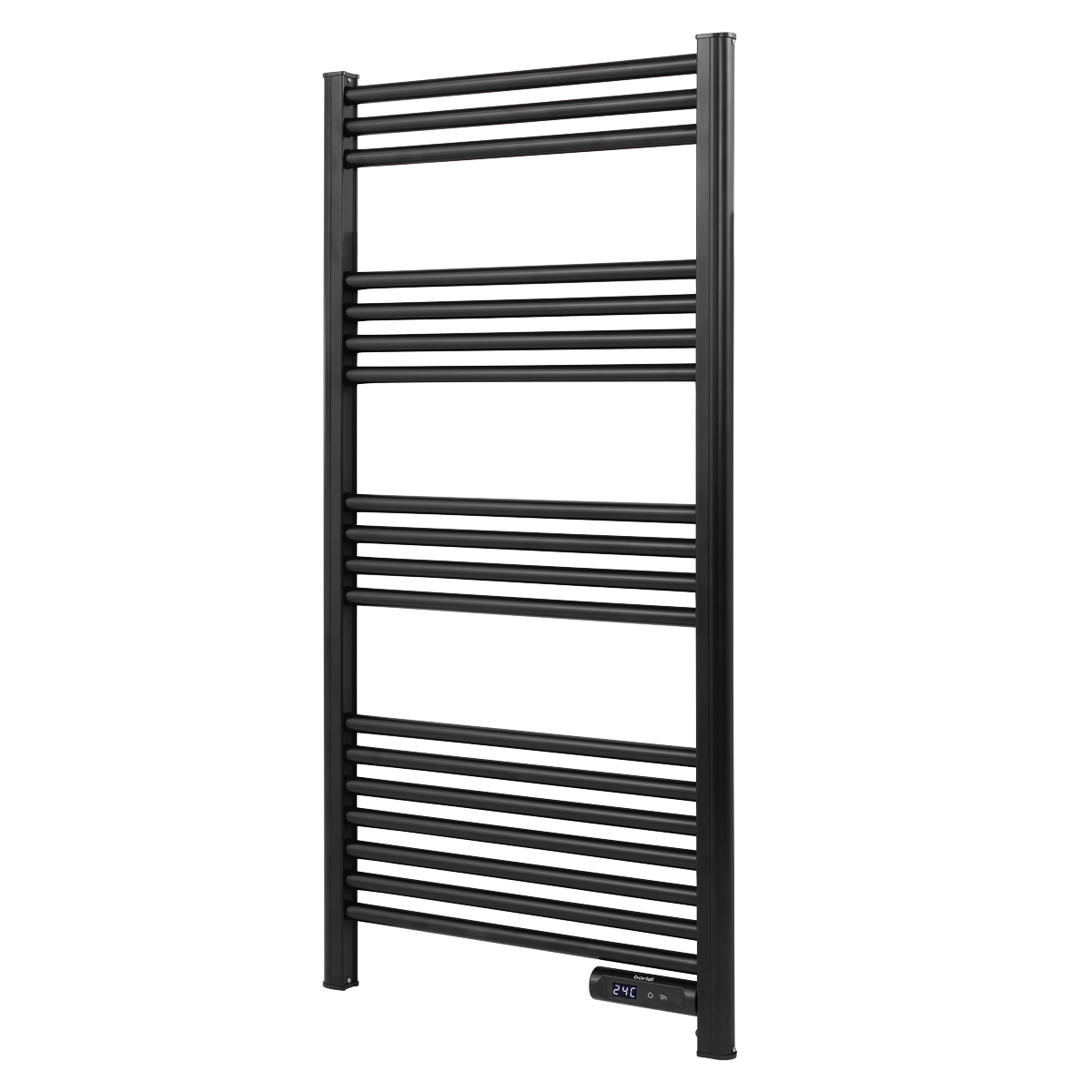 Sealey Baridi Electric Heated Towel Rail 1085 x 535mm with LED Display – Black Model No-DH371
