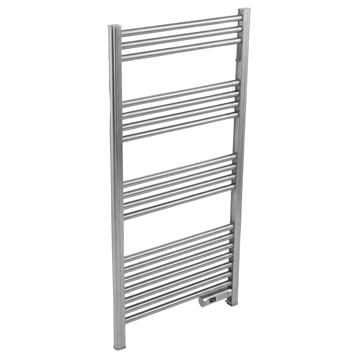 Sealey Baridi Electric Heated Towel Rail 1085 x 535mm with LED Display – Silver Model No-DH372