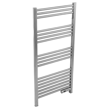 Sealey Baridi Electric Heated Towel Rail 1085 x 535mm with LED Display – Silver Model No-DH372