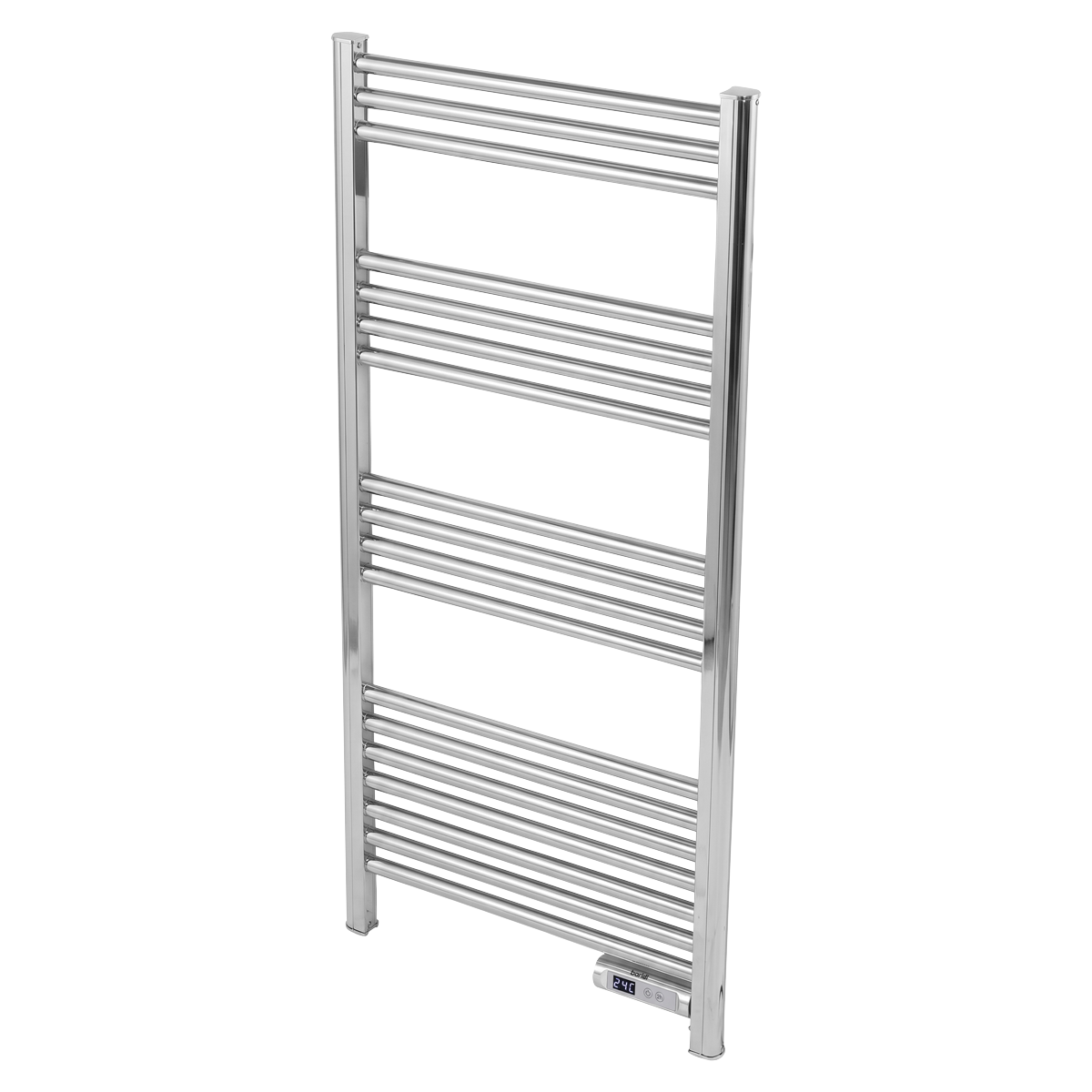Sealey Baridi Electric Heated Towel Rail 1085 x 535mm with LED Display – Silver Model No-DH372
