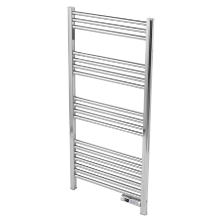 Sealey Baridi Electric Heated Towel Rail 1085 x 535mm with LED Display – Silver Model No-DH372