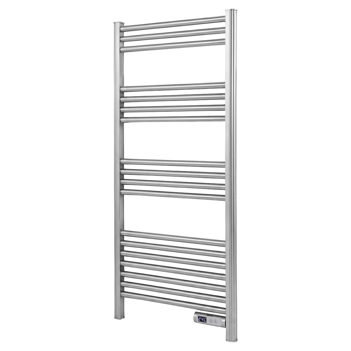 Sealey Baridi Electric Heated Towel Rail 1085 x 535mm with LED Display – Silver Model No-DH372