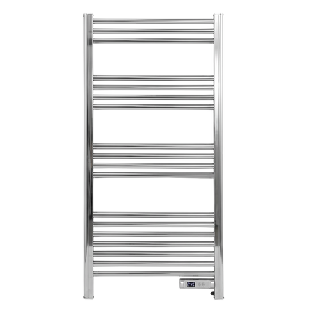 Sealey Baridi Electric Heated Towel Rail 1085 x 535mm with LED Display – Silver Model No-DH372