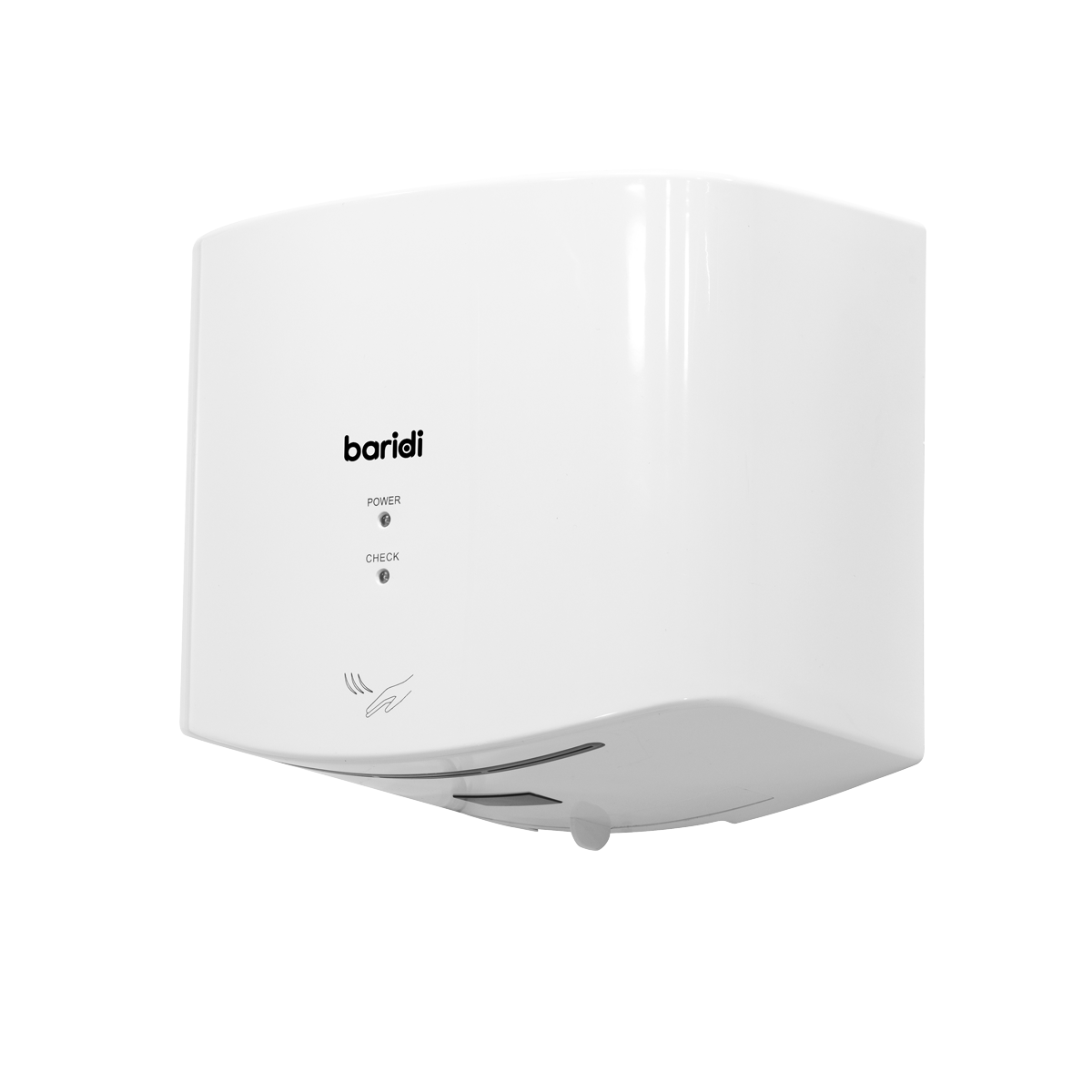 Sealey Baridi High Speed Hand Dryer with Auto Sensor 1400-1650W - White Model No-DH378