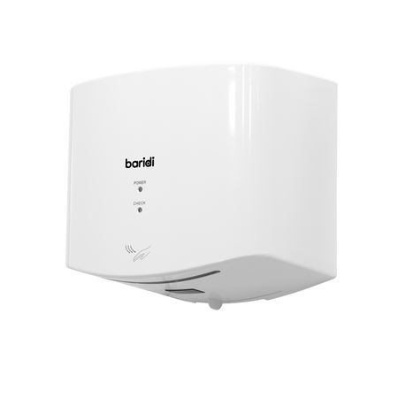 Sealey Baridi High Speed Hand Dryer with Auto Sensor 1400-1650W - White Model No-DH378