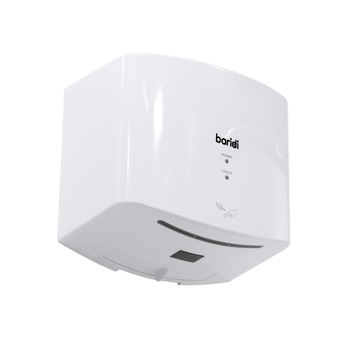 Sealey Baridi High Speed Hand Dryer with Auto Sensor 1400-1650W - White Model No-DH378