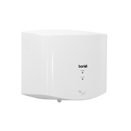 Sealey Baridi High Speed Hand Dryer with Auto Sensor 1400-1650W - White Model No-DH378