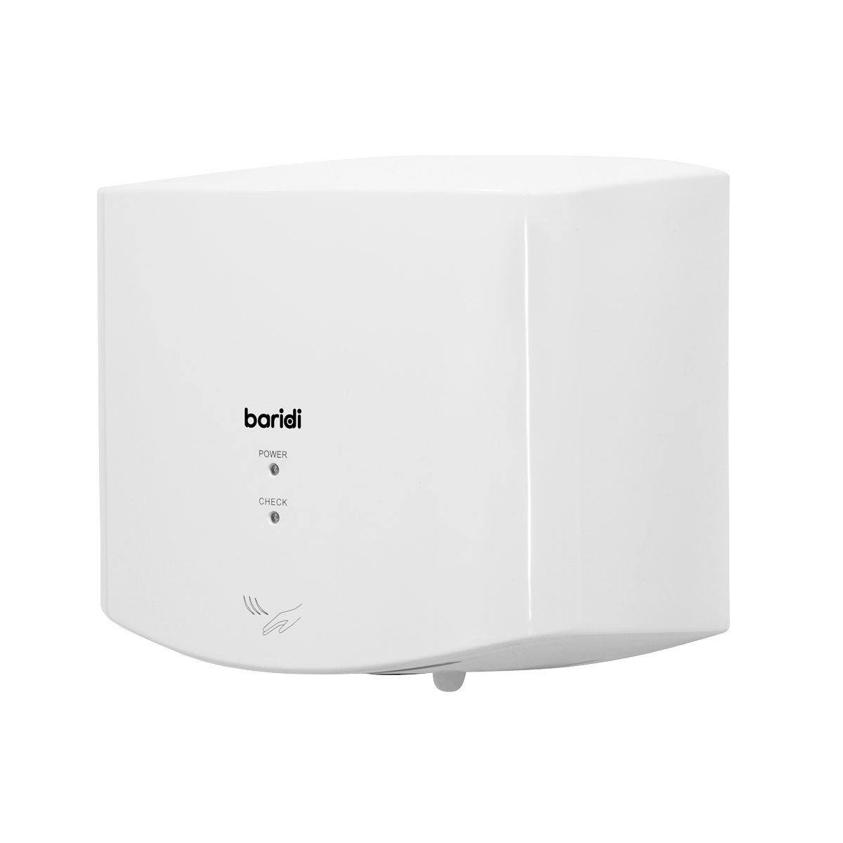 Sealey Baridi High Speed Hand Dryer with Auto Sensor 1400-1650W - White Model No-DH378