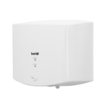 Sealey Baridi High Speed Hand Dryer with Auto Sensor 1400-1650W - White Model No-DH378