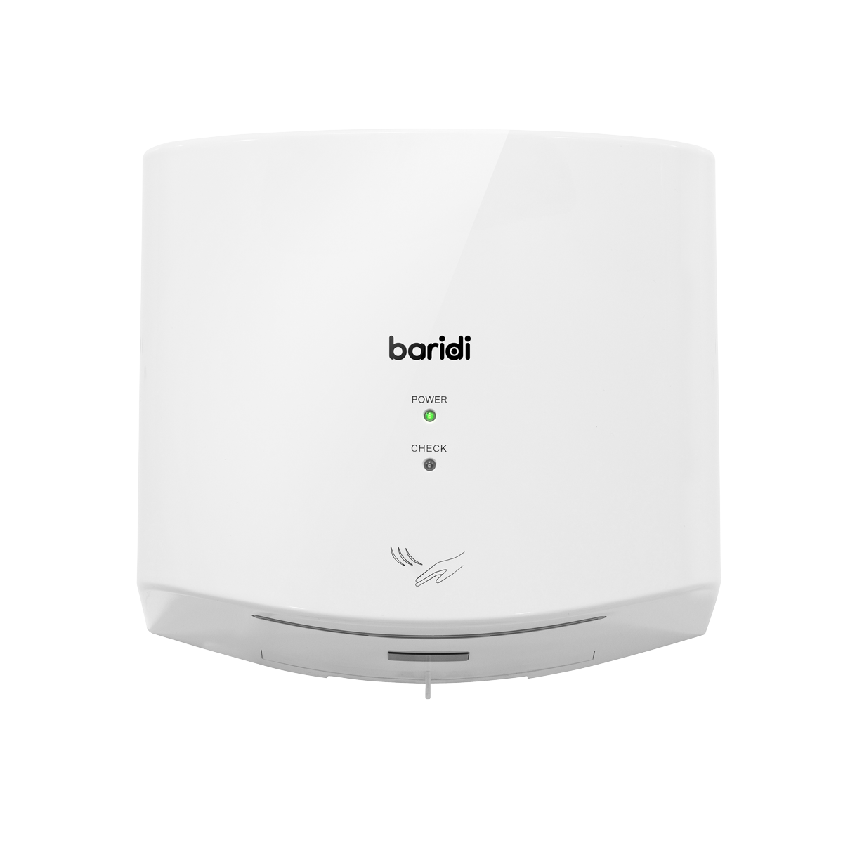 Sealey Baridi High Speed Hand Dryer with Auto Sensor 1400-1650W - White Model No-DH378