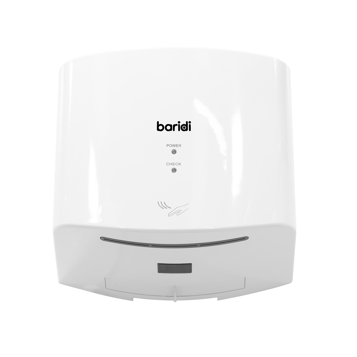 Sealey Baridi High Speed Hand Dryer with Auto Sensor 1400-1650W - White Model No-DH378