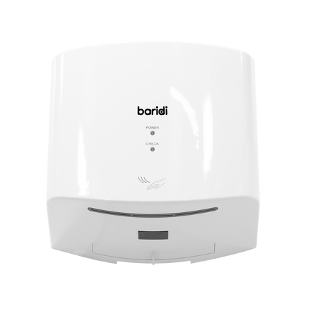 Sealey Baridi High Speed Hand Dryer with Auto Sensor 1400-1650W - White Model No-DH378