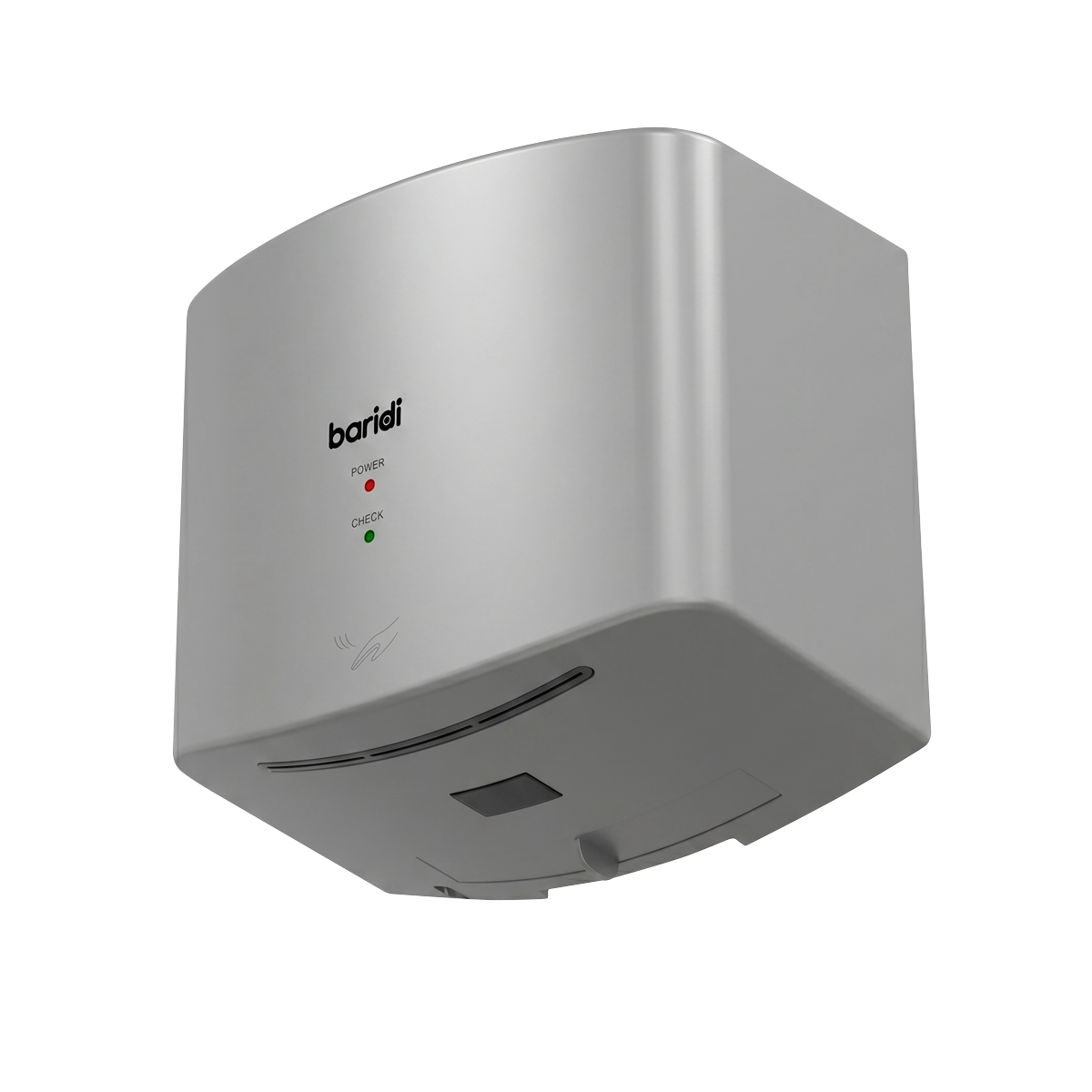 Sealey Baridi High Speed Hand Dryer with Auto-Sensor 1400-1650W - Silver Model No-DH379