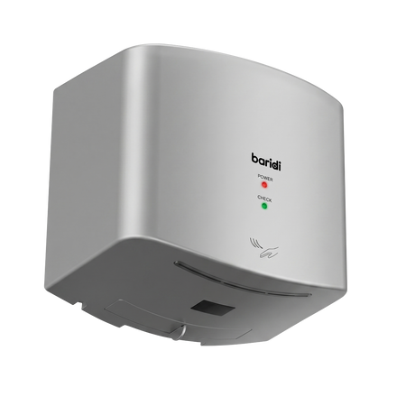 Sealey Baridi High Speed Hand Dryer with Auto-Sensor 1400-1650W - Silver Model No-DH379