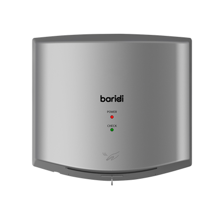 Sealey Baridi High Speed Hand Dryer with Auto-Sensor 1400-1650W - Silver Model No-DH379