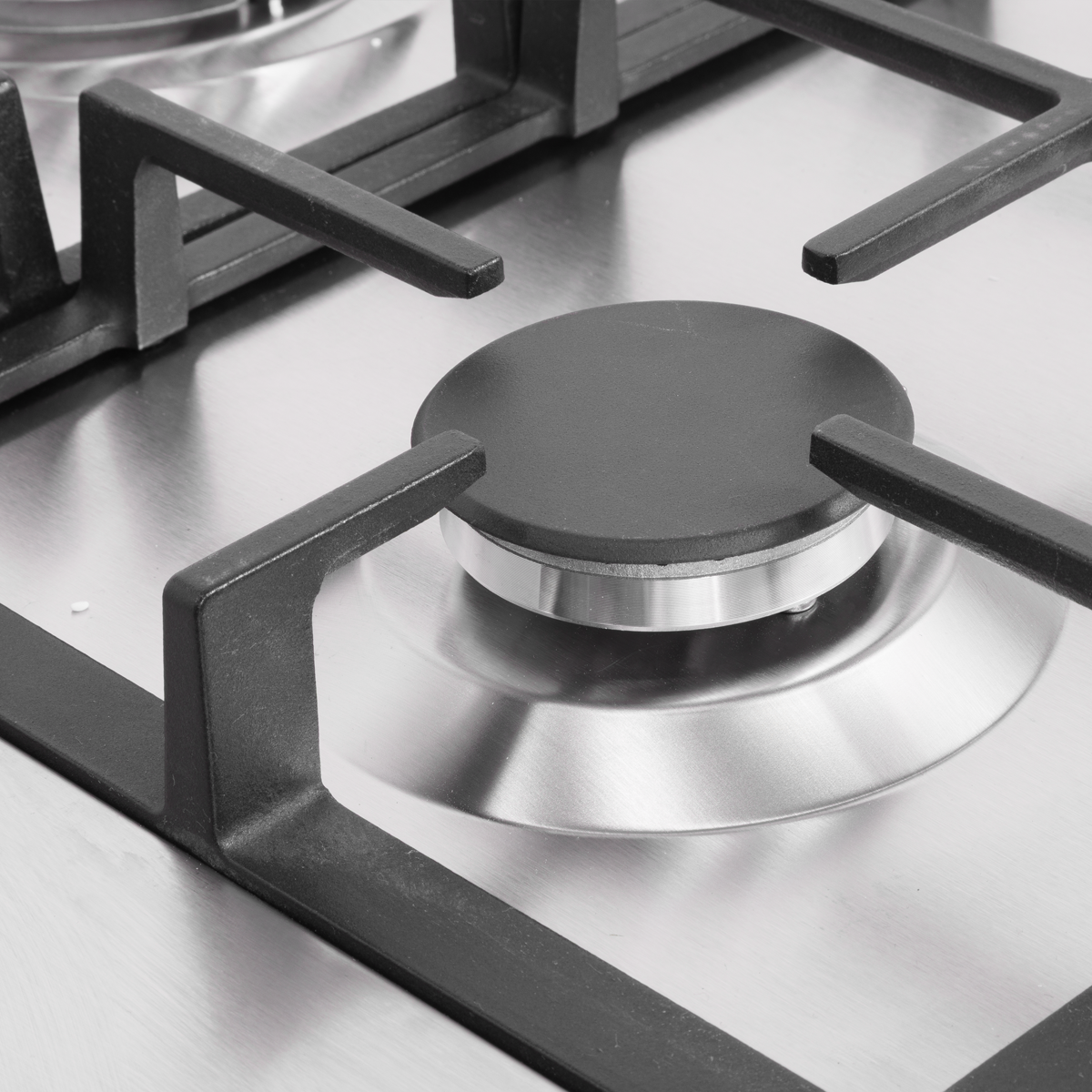 Sealey Baridi 90cm Gas Hob Stainless Steel with 5 Burners, Cast Iron Supports & Auto Ignition 11kW Model No-DH382