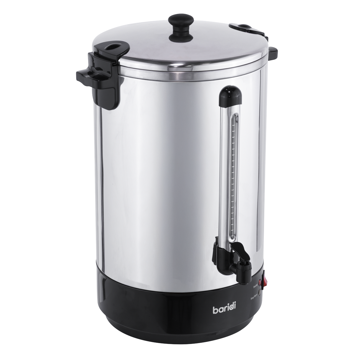 Sealey Baridi Hot Water Boiler, Tea Urn 30L Capacity - Stainless Steel Model No-DH388