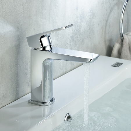 Sealey Baridi Basin Mixer Tap with Clicker Waste - Chrome Model No-DH392
