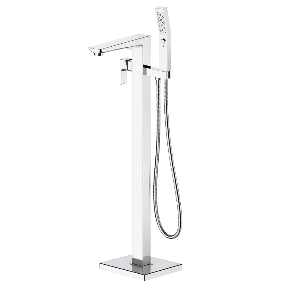 Sealey Baridi Freestanding Bath Mixer Tap with Shower - Chrome Model No-DH400