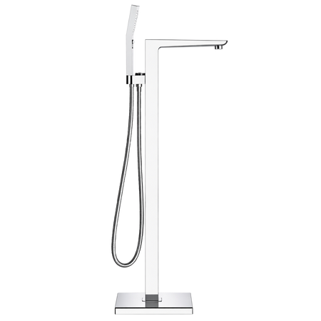 Sealey Baridi Freestanding Bath Mixer Tap with Shower - Chrome Model No-DH400