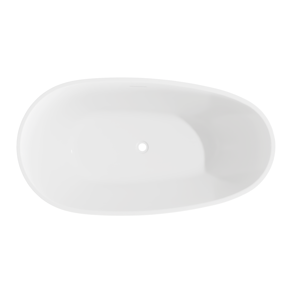 Sealey Baridi Double-Ended Slim Rim Bath with Overflow System 160cm – Gloss White Model No-DH417